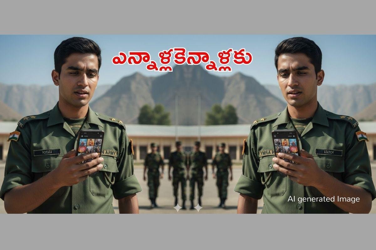 ఐదేళ్ల తర్వాత ఆర్మీ సైనికులకు సోషల్ మీడియాకు పరిమిత అనుమతి